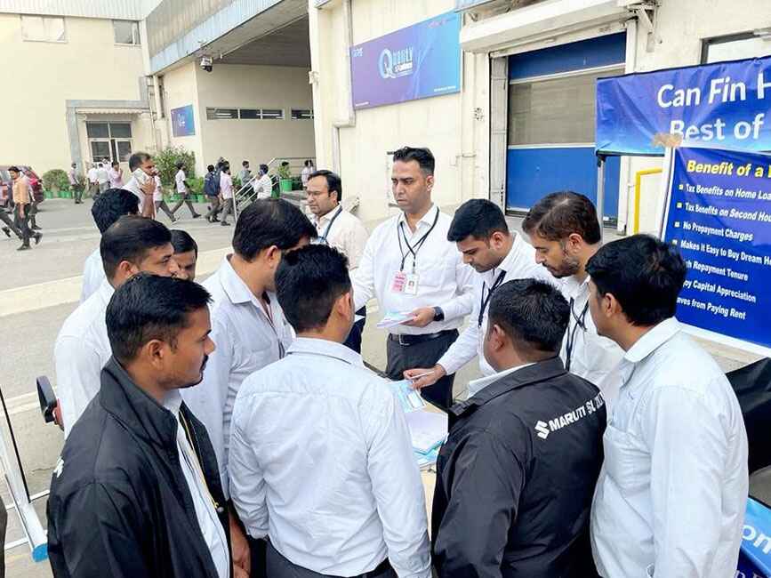 Marketing activity by Manesar Branch at Maruthi Plant